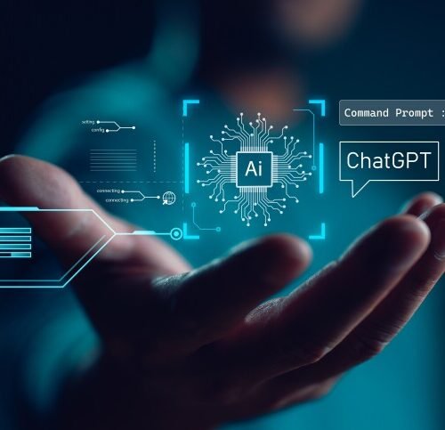Ai,Tech,,Businessman,Show,Virtual,Graphic,Global,Internet,Connect,Chatgpt